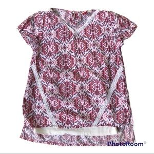 🏷 Girls red camel shirt